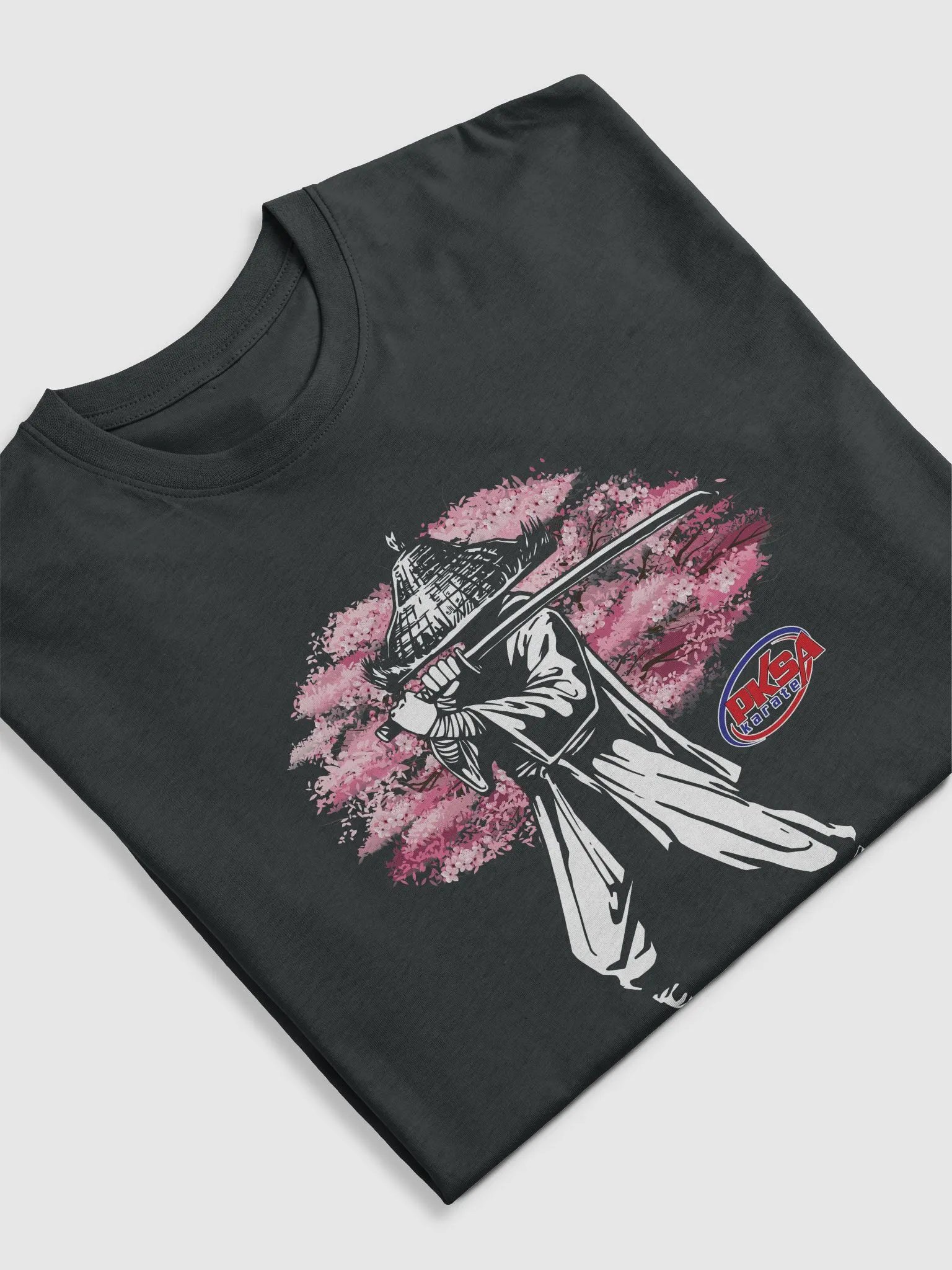 Adult: Samurai & Cherry Blossom heavy shirt product image (5)