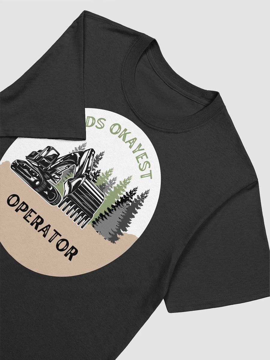 World's Okayest Operator Excavator T-Shirt product image (19)