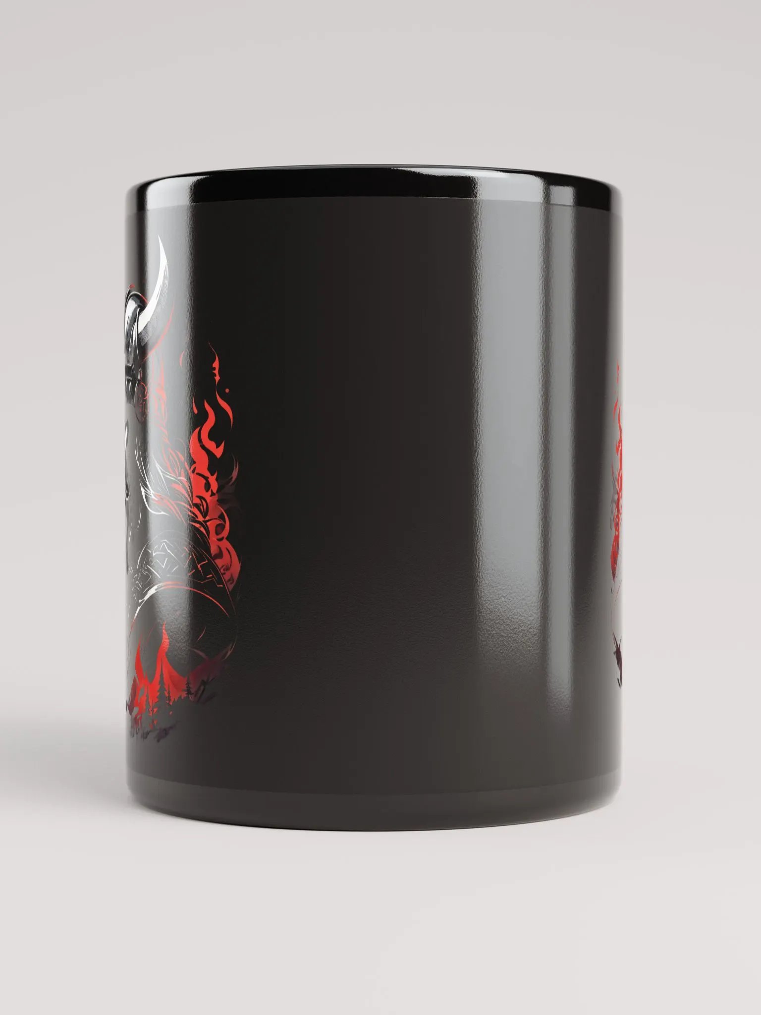Black Glossy Mug - Viking product image (5)
