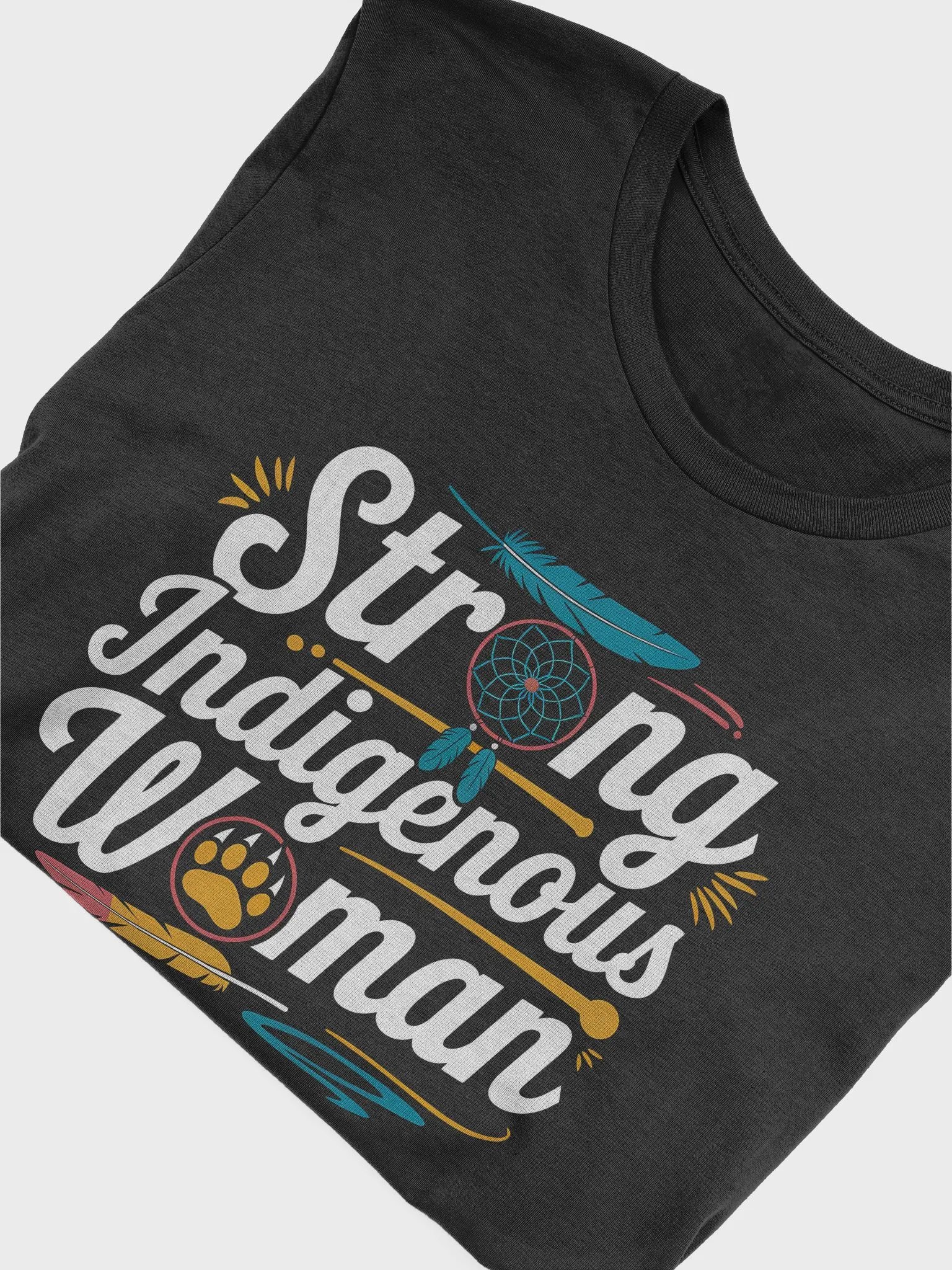 Strong Indigenous Woman Empowered Spirit T-shirt product image (5)