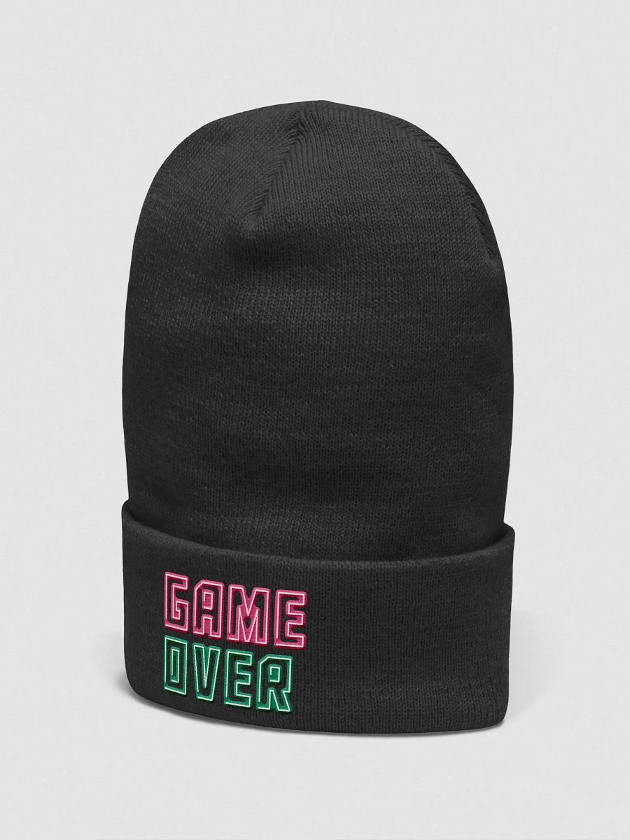 Game Over Winter Vibes Beanie product image (2)