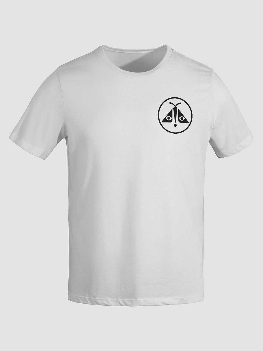 Concert Moth w/ Neckline Logo (Women's Fitted, White/Light Colors) product image (7)