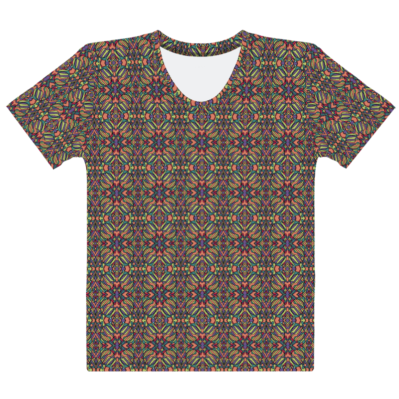 Vintage Circus Pop Art - All-Over Print Women's Crew Neck T-Shirt product image (5)