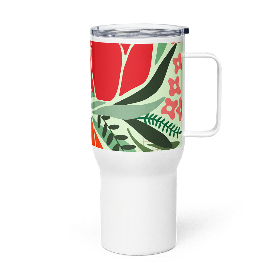 Bold Botanical Bliss Travel Mug product image (3)