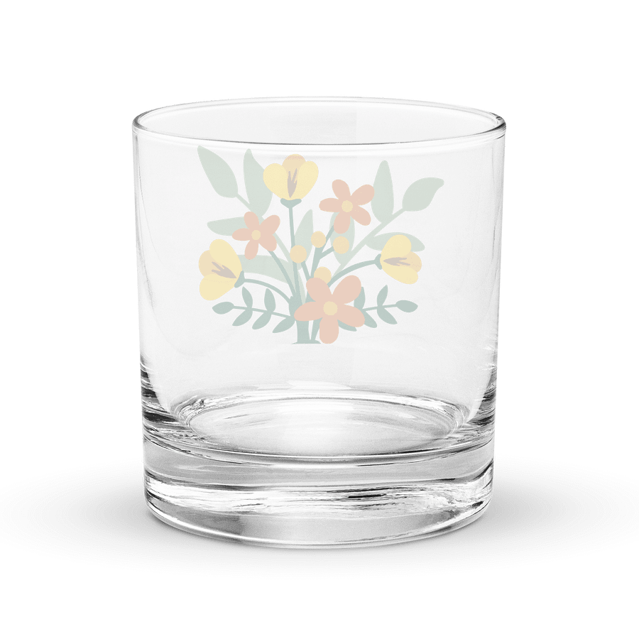 Sunburst Bouquet Rocks Glass product image (4)