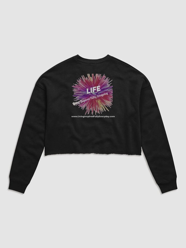 Bella+Canvas Women's Fleece Crop Sweatshirt product image (2)