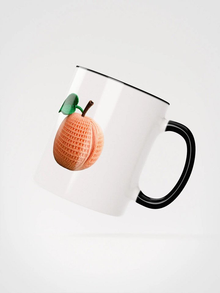 CozyAvocado Ceramic Peach Mug #1 BAD product image (2)