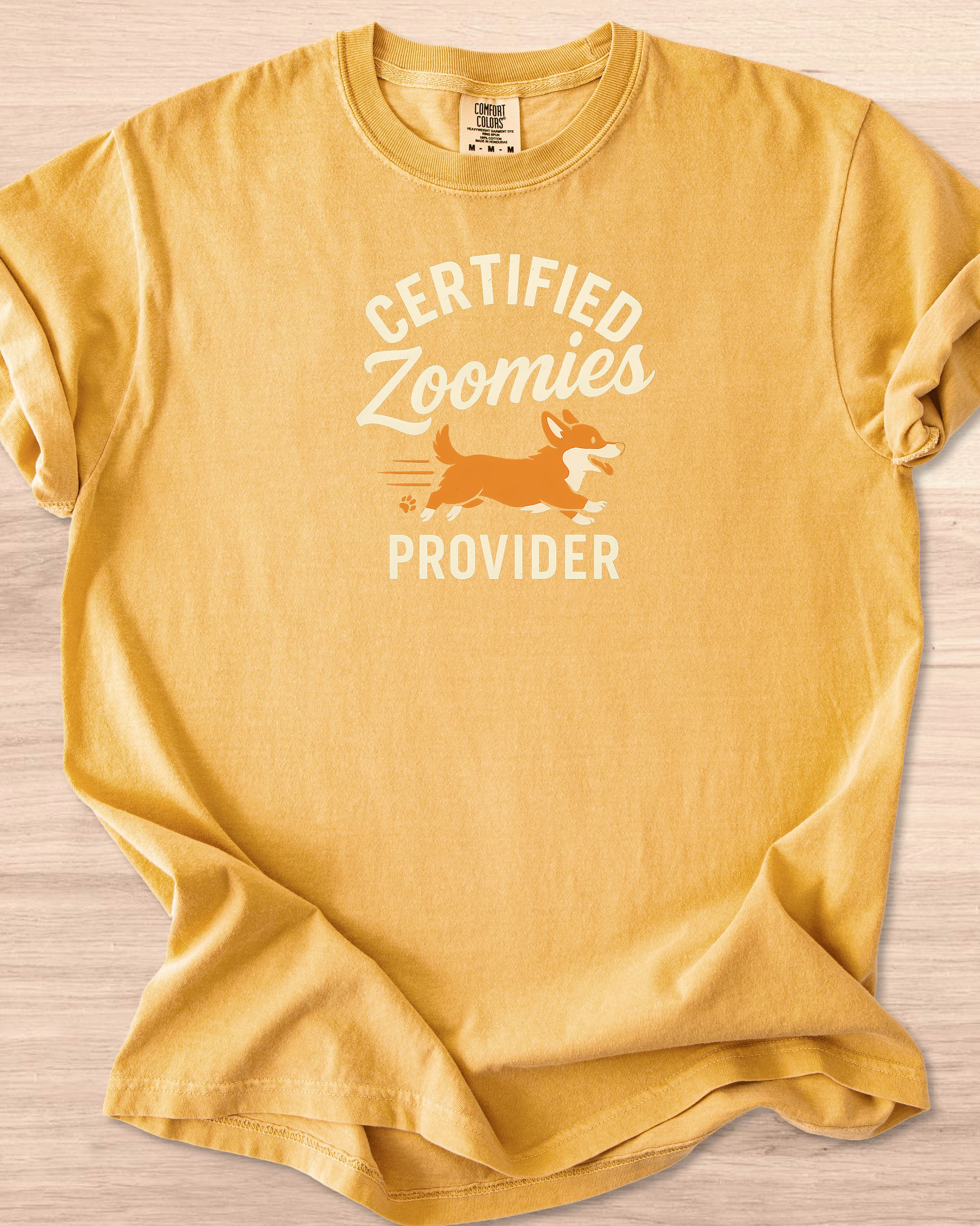 Certified Zoomies Provider (Corgi) Tee product image (39)