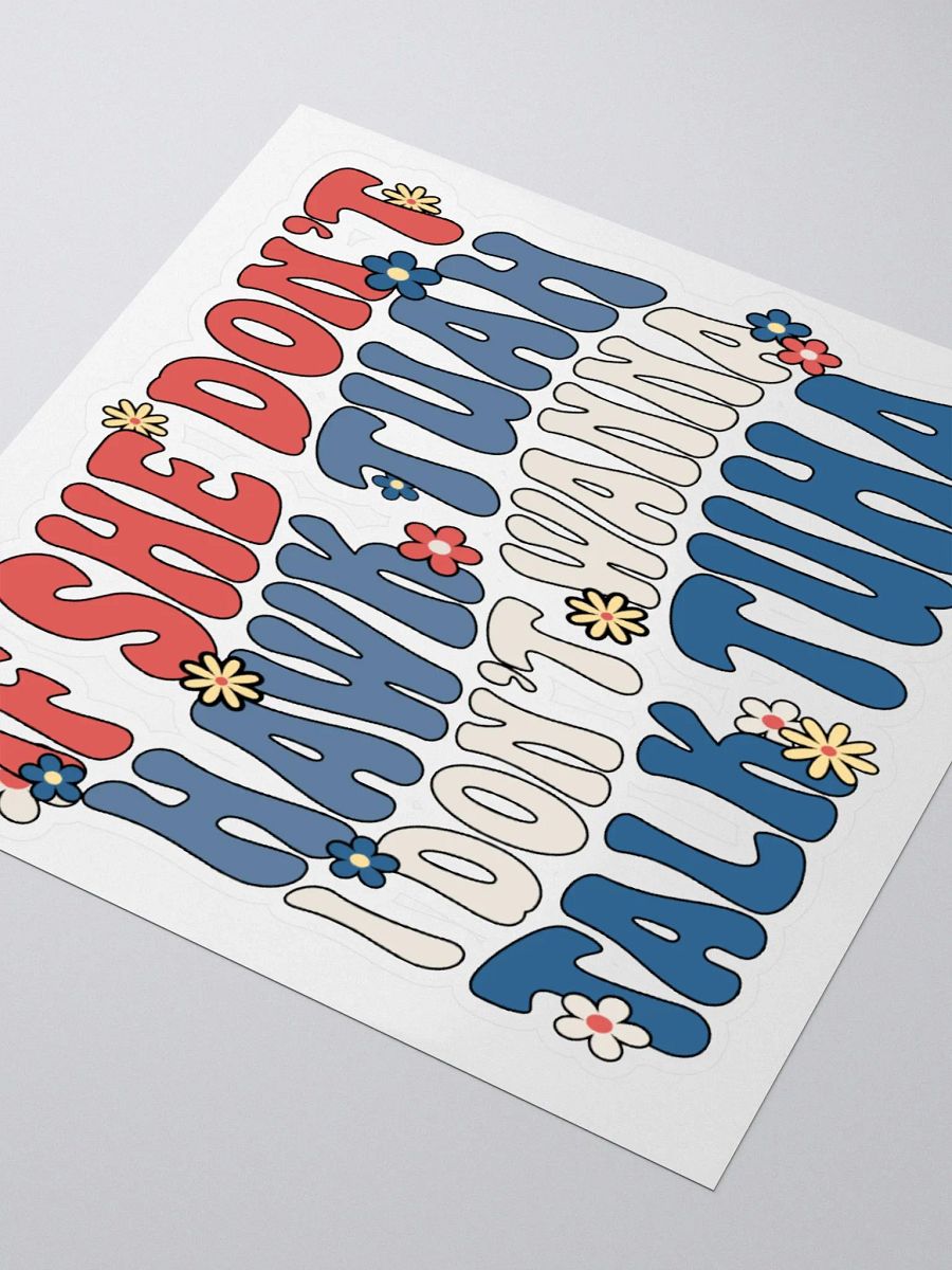 'Hawk Tuah' Kiss Cut Stickers product image (4)