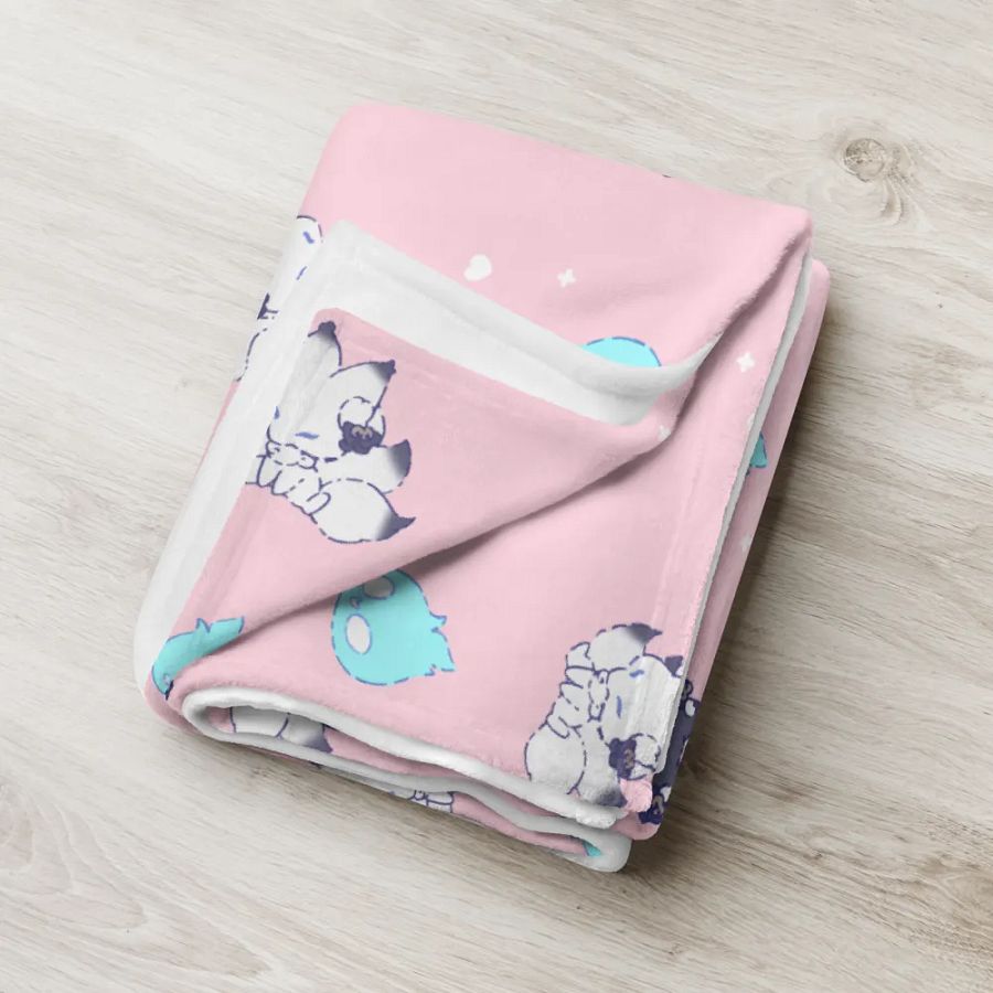 meiya, meinya & wisps blanket (pink) product image (6)