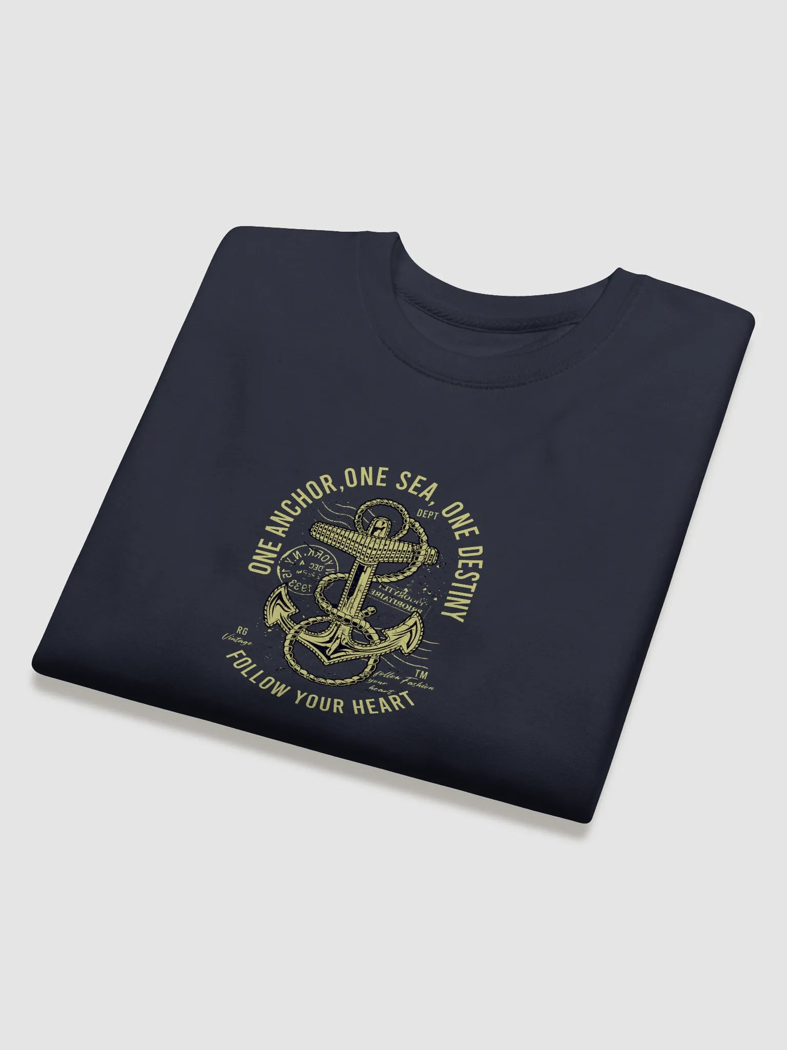Vintage Nautical Anchor Sweatshirt product image (4)