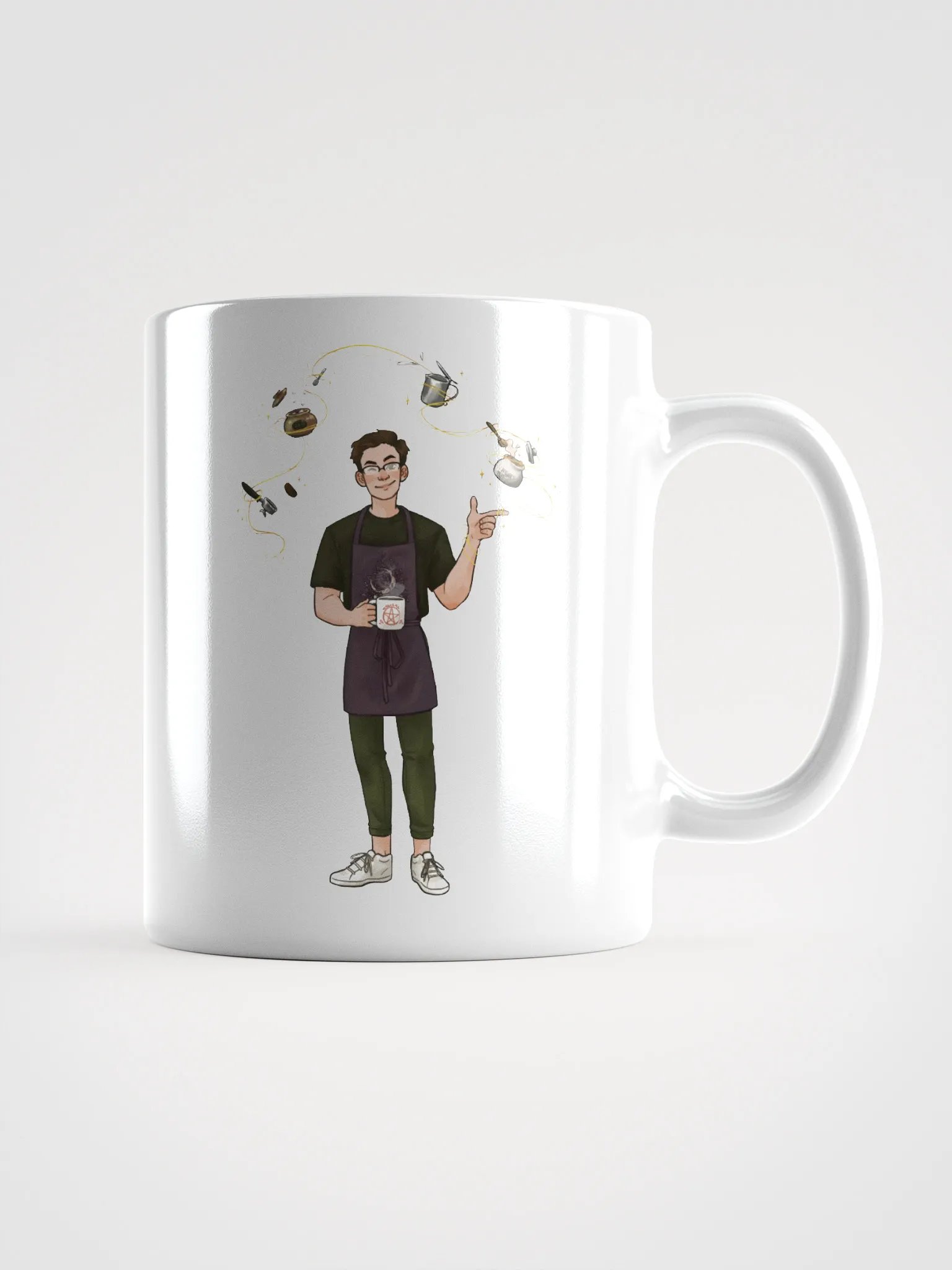 JeffBrutlag the Magical Barista Coffee Mug product image (1)