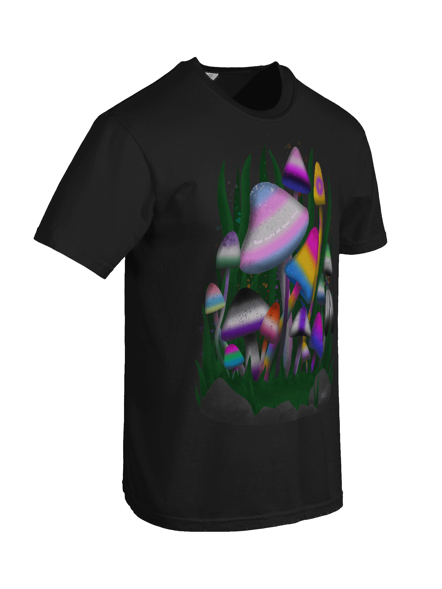 Trans Rights Mushrooms Tee product image (8)