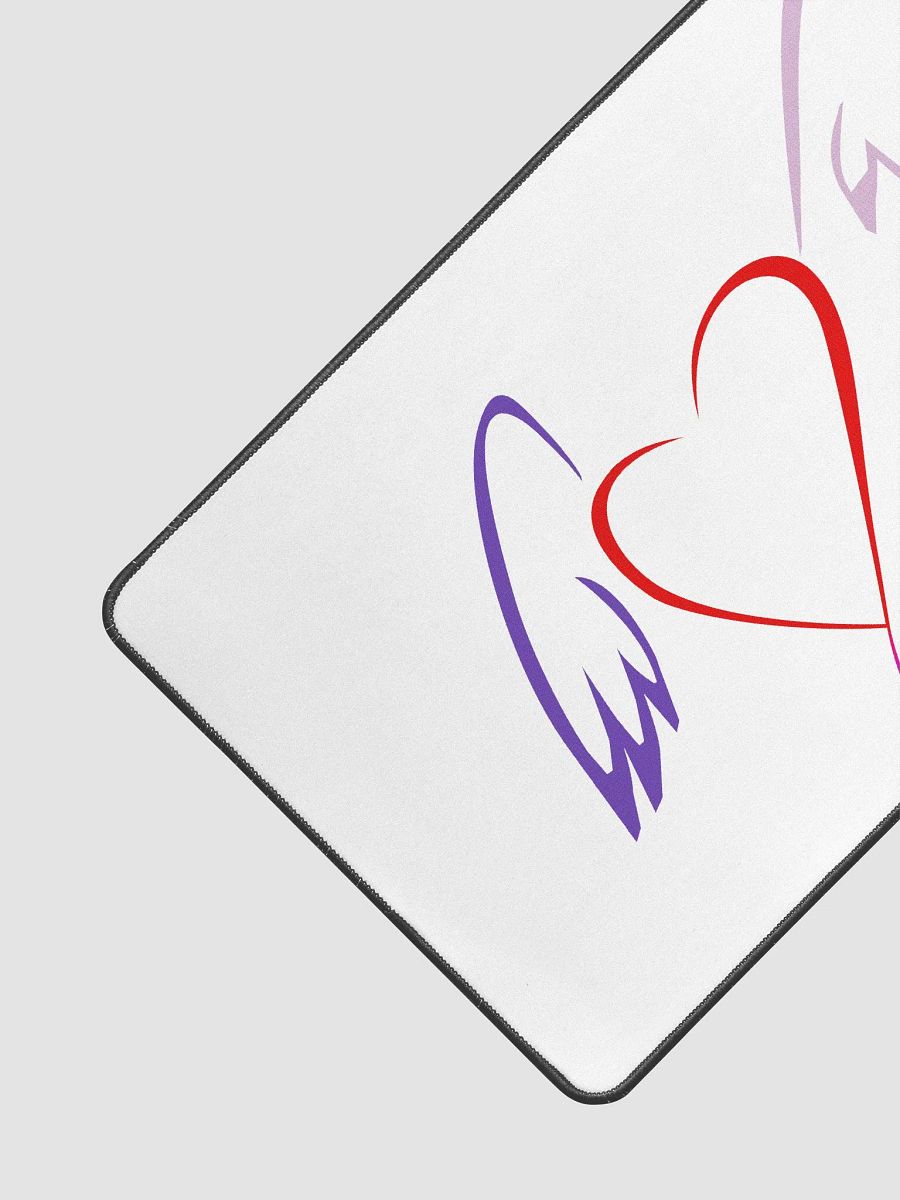 Winged Heart Desk Mat product image (3)