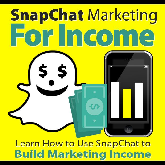 SnapChat Marketing For Income product image (2)