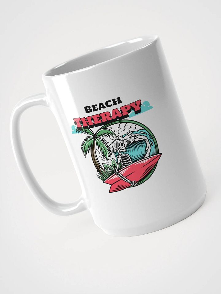 Beach Therapy – Skeleton Surf Mug product image (2)