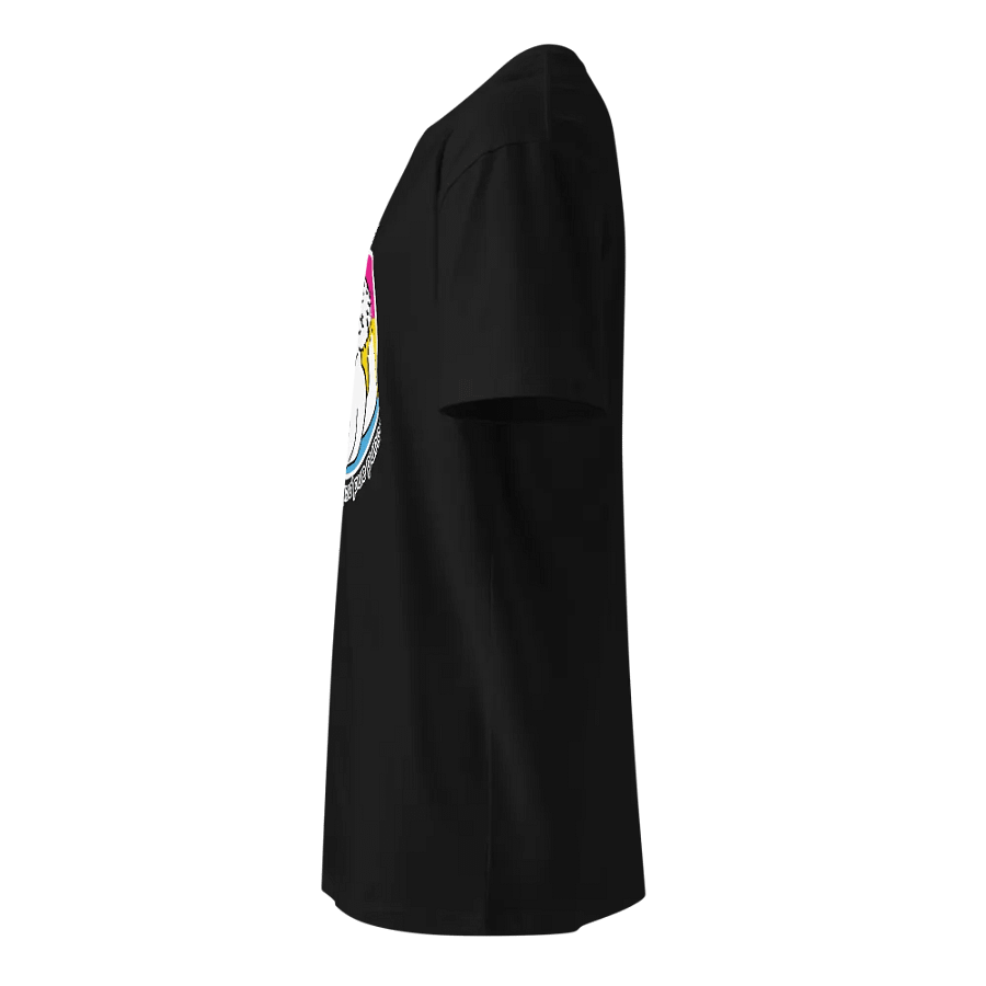 Round and Proud Manul Pansexual Version - AS Colour Unisex T-Shirt product image (7)