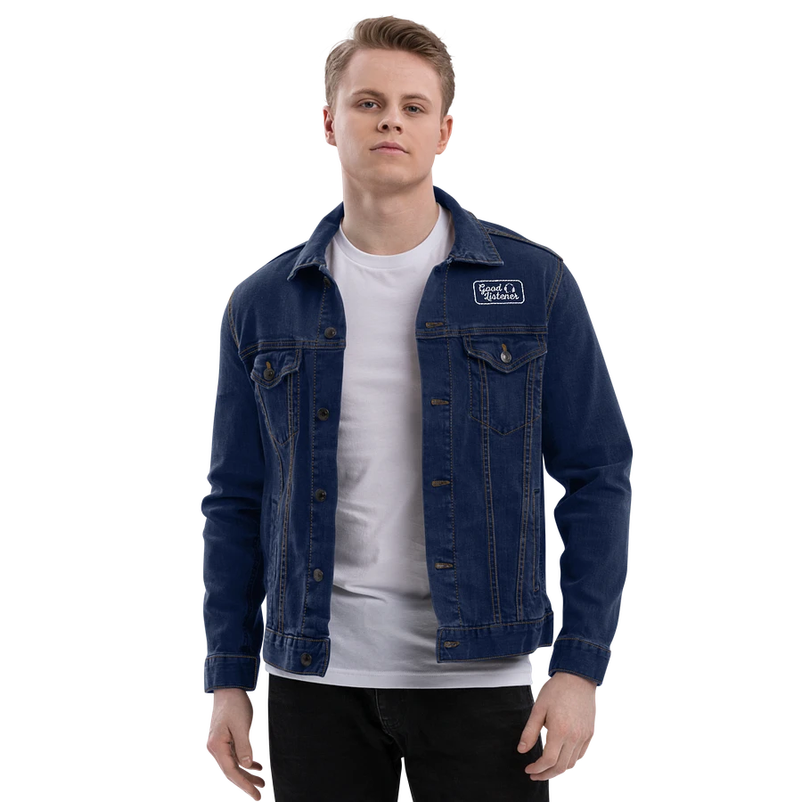 Good Listener Embroidered Jean Jacket product image (14)