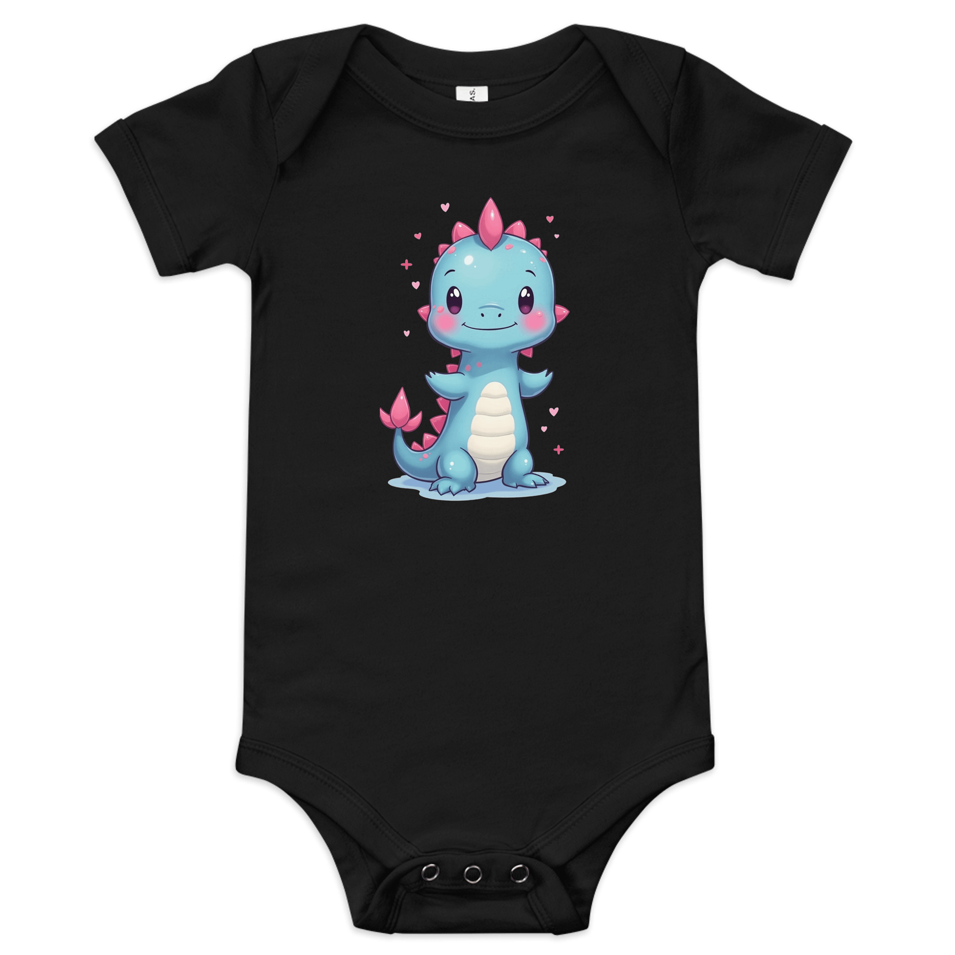 Pufflet the Happy Dragon Baby Bodysuit product image (1)