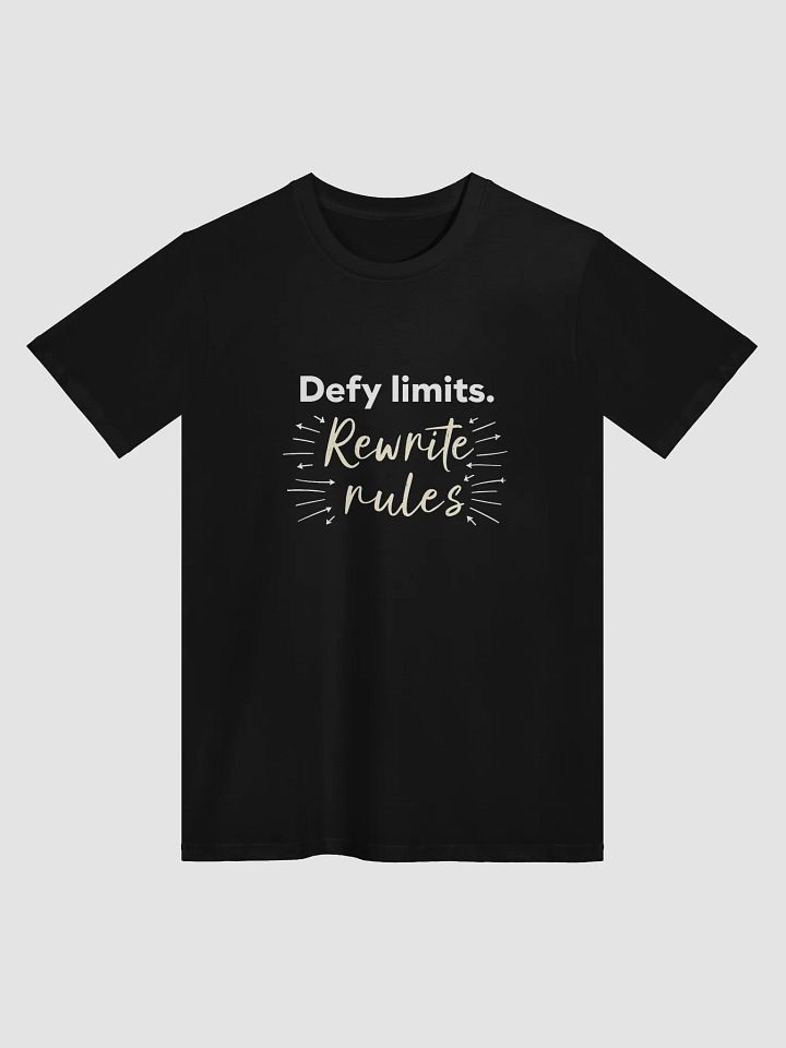 Defy Limits. Rewrite Rules. - Empower Your Inner Emma Watson and Transform Your Life with This Inspirational T-Shirt product image (1)