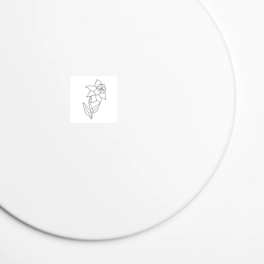 Rest before your body makes you - Daffodil Magnet product image (5)