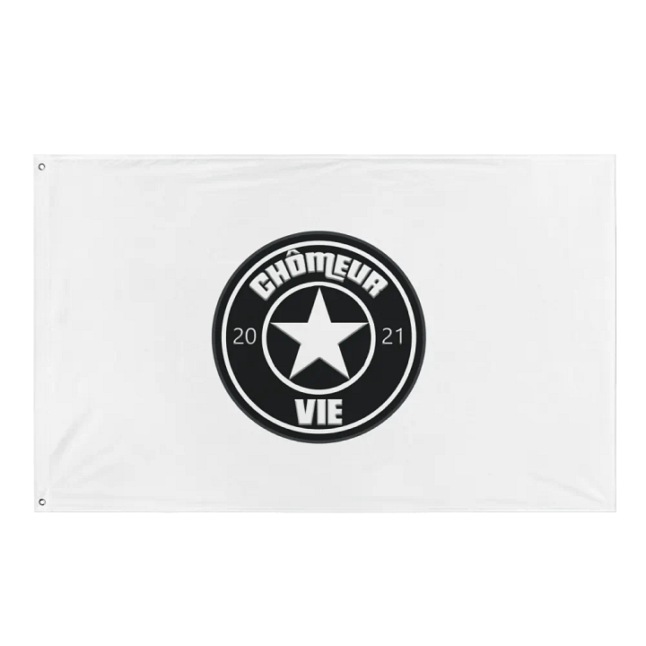 DRAPEAU CHÔMEUR VIE product image (1)
