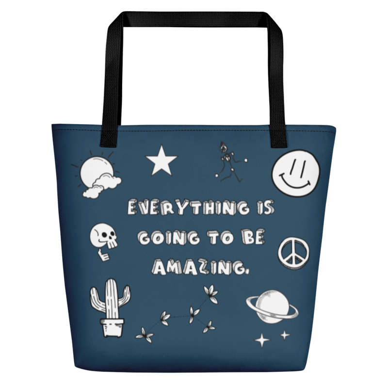 LARGE Tote - Deep Blue product image (1)