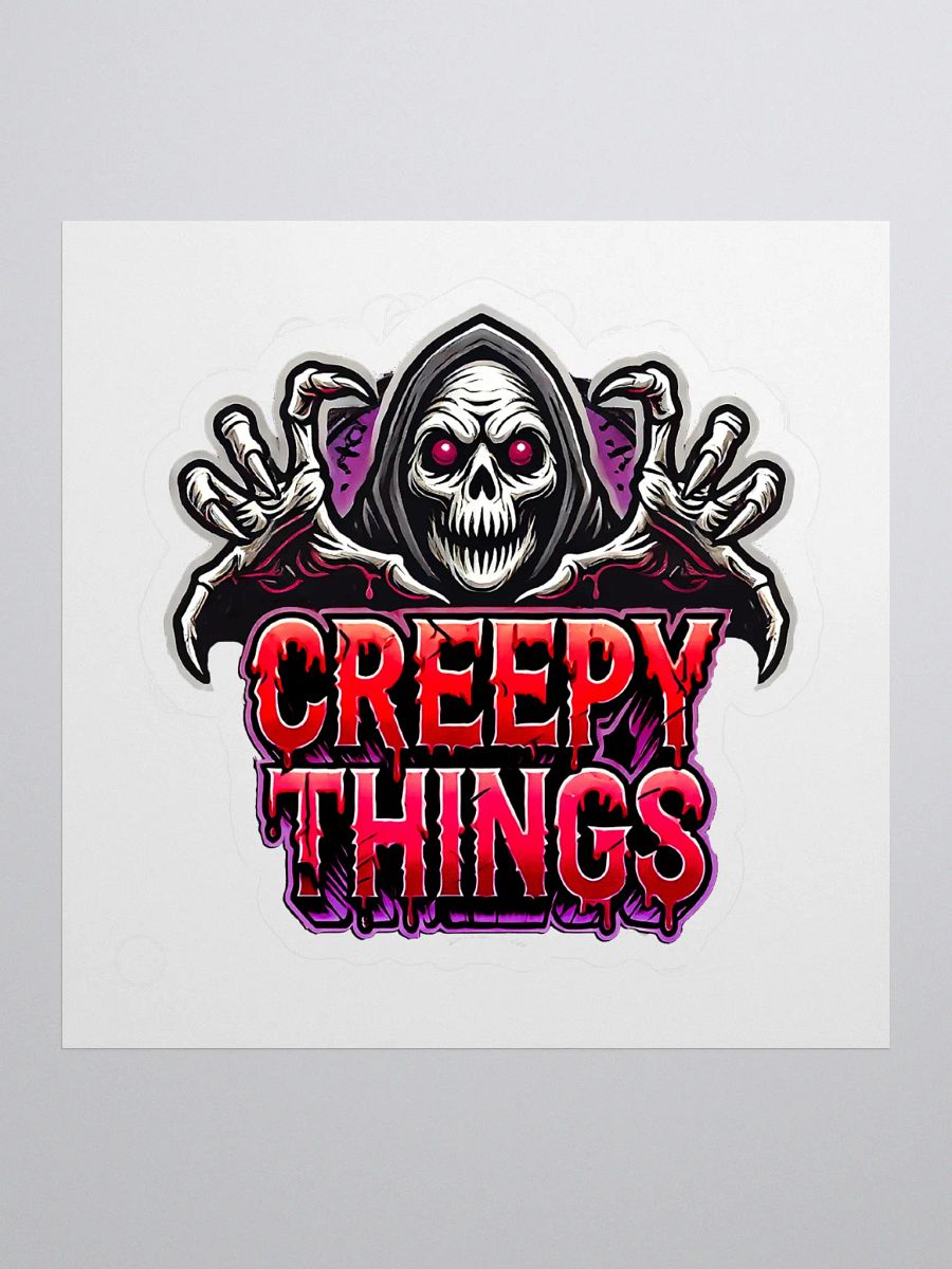 Creepy Things Skeleton Stickers product image (1)