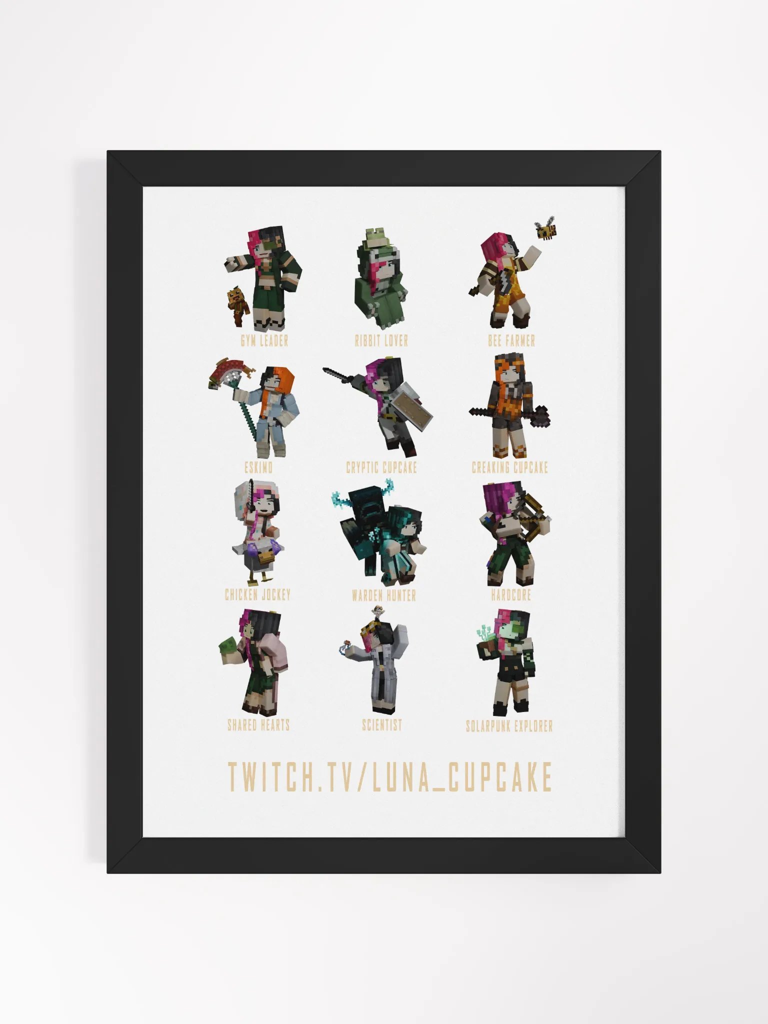 Lunas unique skins Collection Poster product image (4)