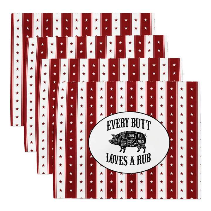 Every Butt Loves A Rub Table Mats product image (1)