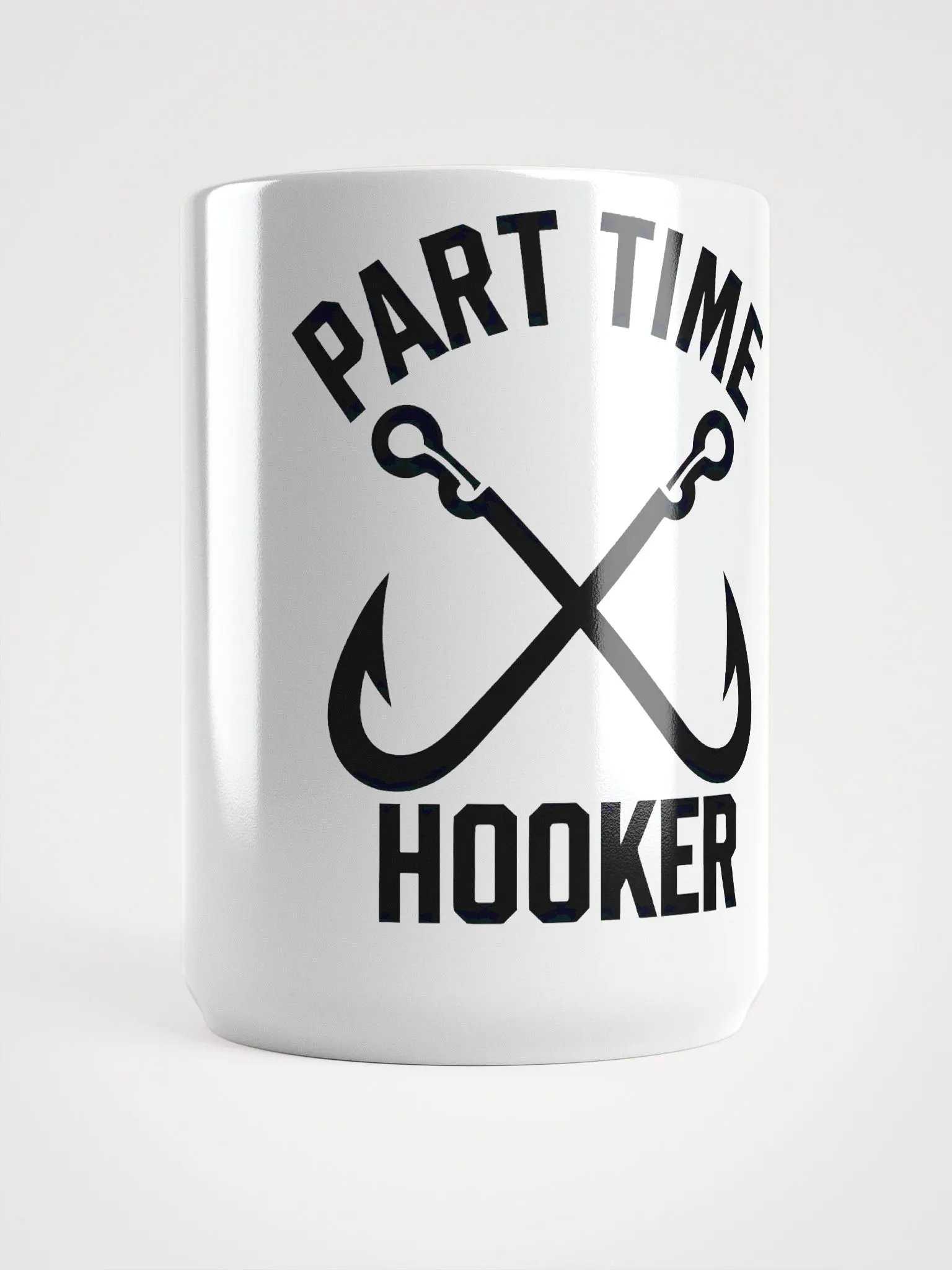 Fishing Gear Funny Part Time Vintage Gift Hooker Mug product image (5)