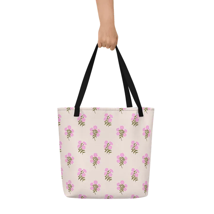 Alpine Cascade - Pink and Green - Tote Bag product image (1)