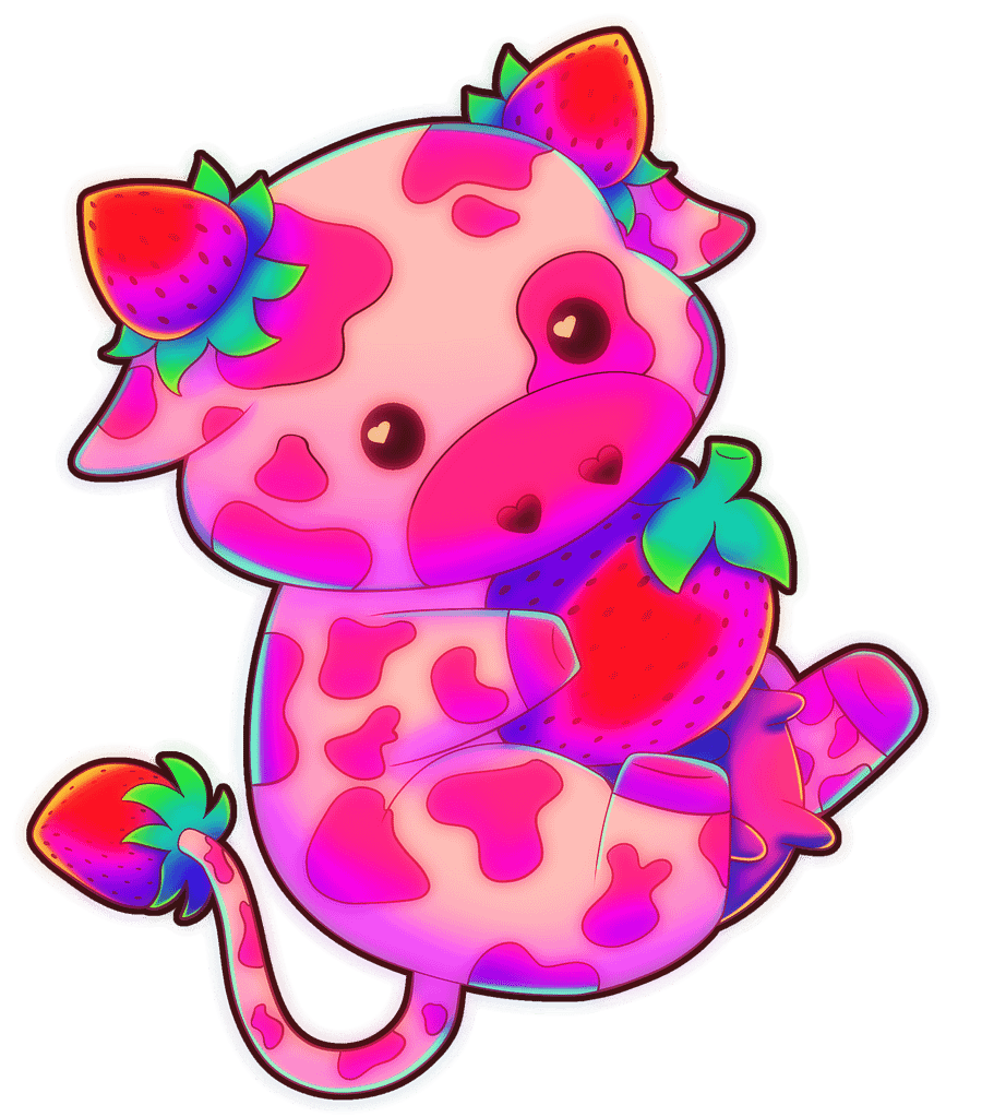 Strawberry cow product image (7)