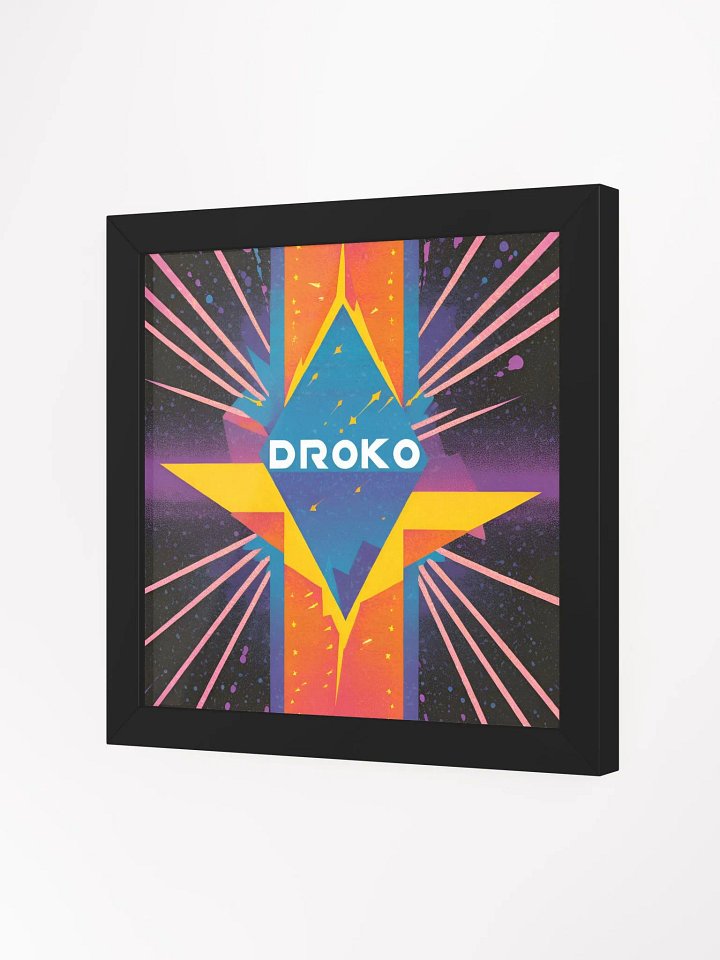 Dynamic DROKO Diamond Framed Poster [EXCLUSIVE] product image (2)
