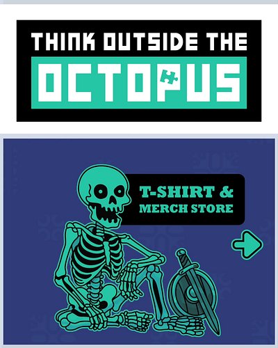 THINKOUTSIDETHEOCTOPUS merch store.
Come hang & check it out! The links in my bio.
Using Fourthwall to bring my illustrations...
