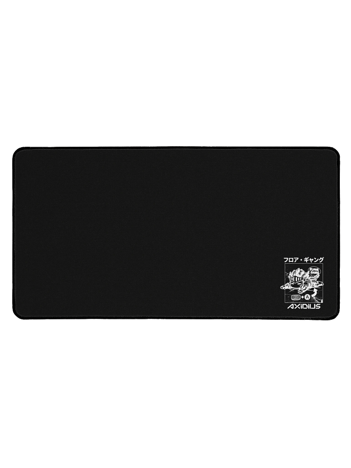 Floor Gang - "RB+A" Desk Mat BLACK EDITION product image (1)