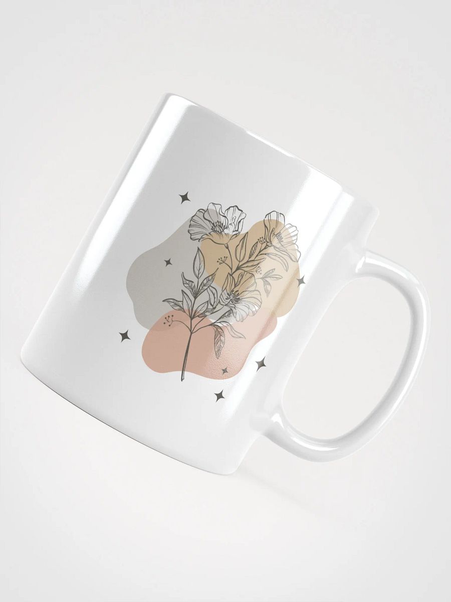 Abstract Floral Illustration Mug product image (7)