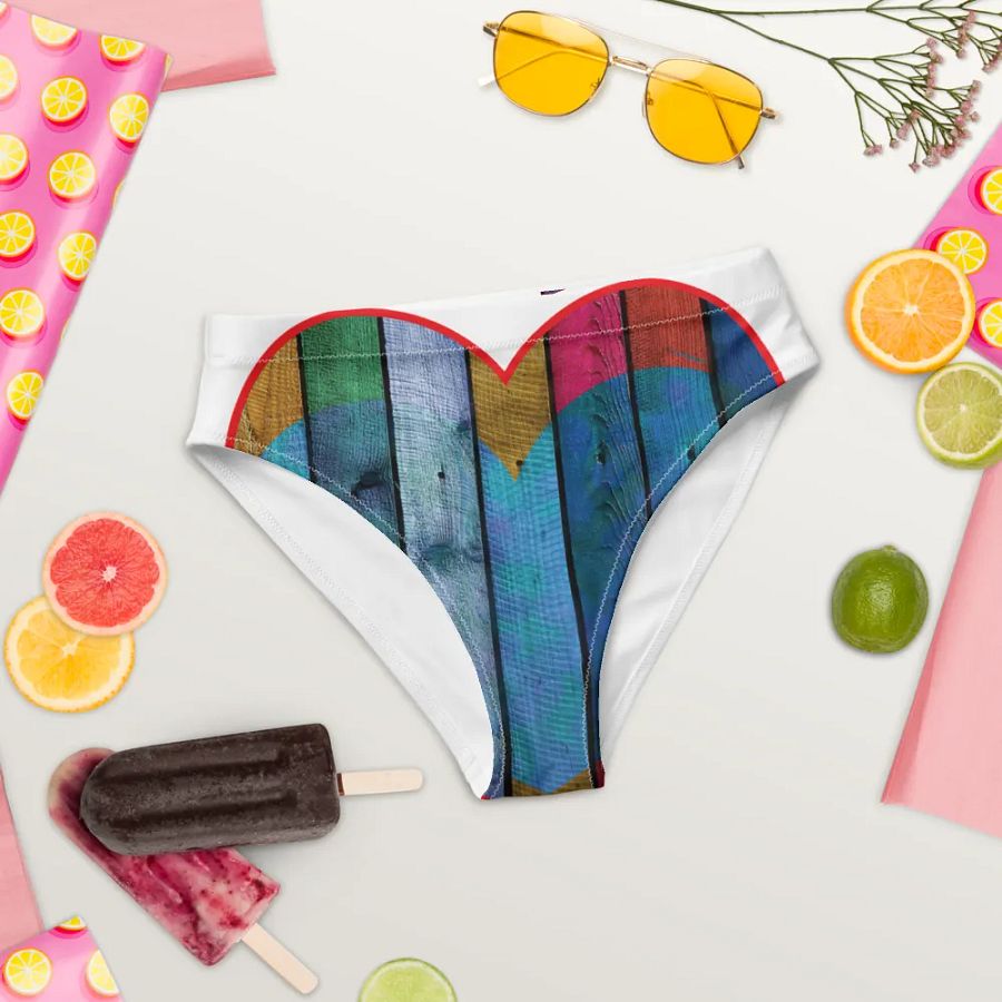 RAINBOW LOVE (HEART, LOVE, UNITY, VINTAGE, RAINBOW, VALENTINES DAY, ROMANTIC, ROMANCE, COUPLE, GIRLFRIEND, BOYFRIEND, HUSBAND, WIFE, RETRO) product image (4)