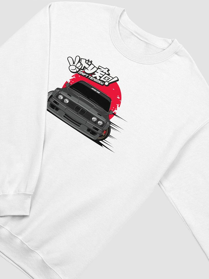 BMW E30 drift crewneck shirt product image (2)