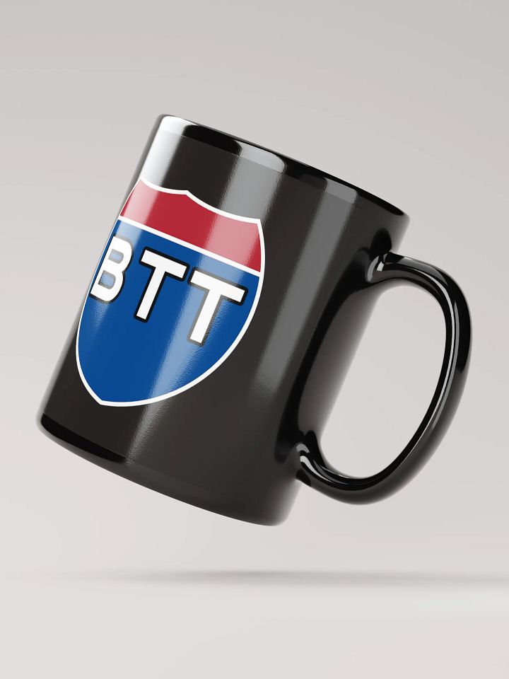 BTT & Trucknado Black Glossy Mug product image (2)