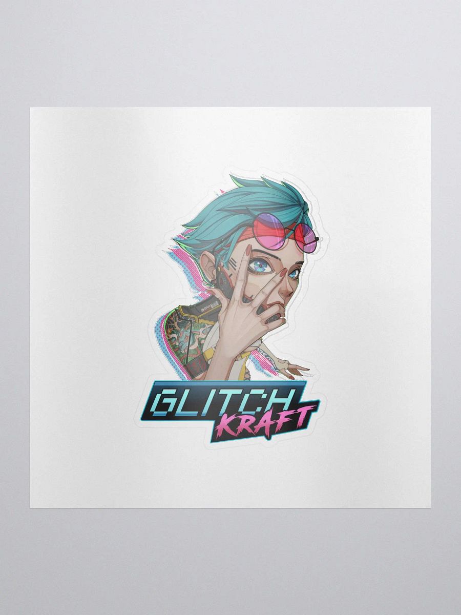 GLIIITCHKRAFT EXCLUSIVE DESIGN - Sticker product image (1)
