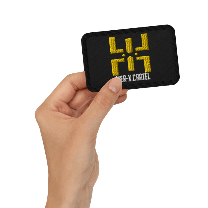 Mer-X Cartel rectangle patch product image (2)