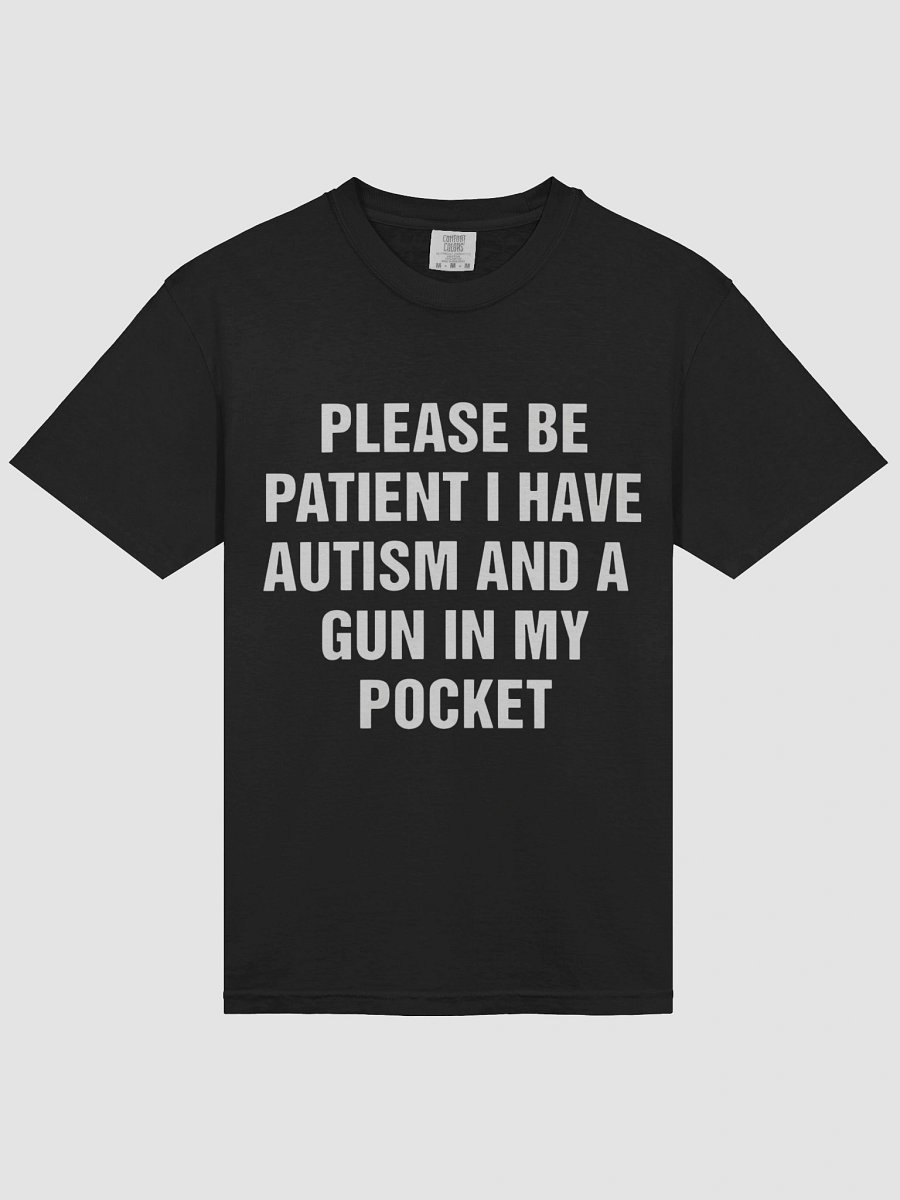 Please Be Patient I Have Autism In My Pocket Shirt product image (3)
