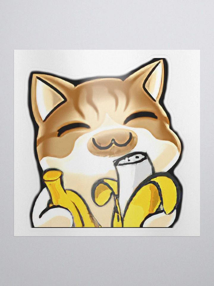 Banana Nom Sticker product image (1)