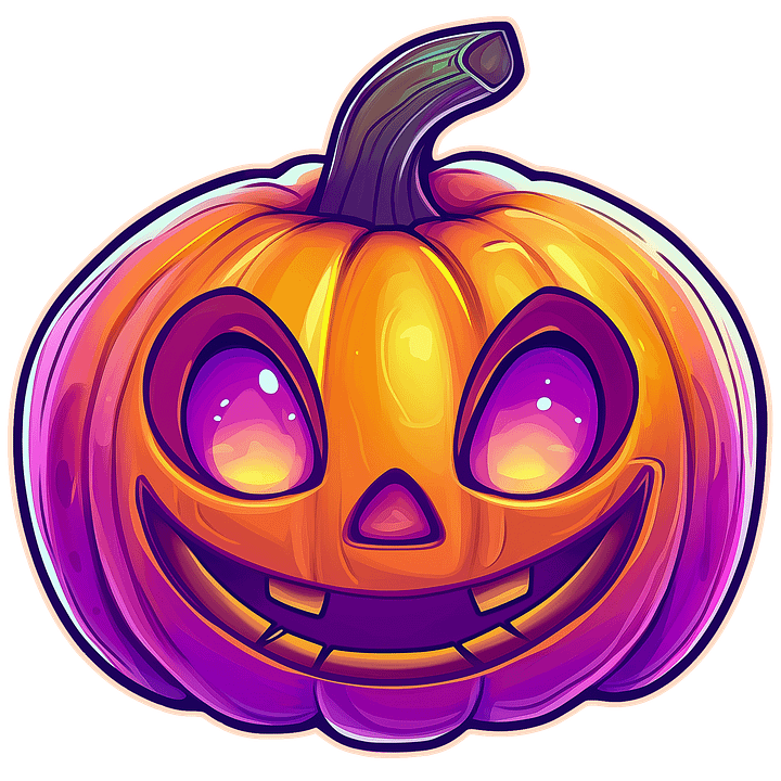 Happy Harvest Lantern Sticker product image (1)