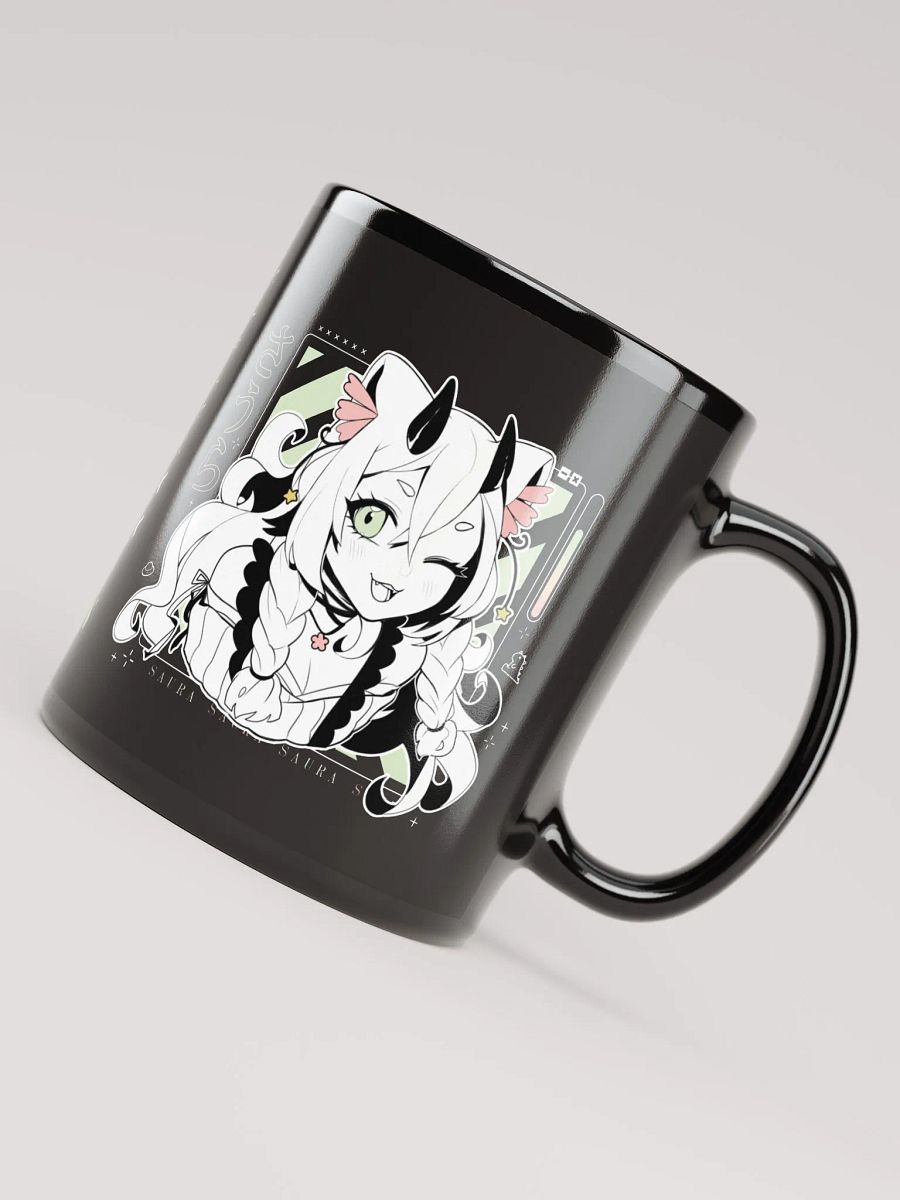 *WINK* Black Glossy Mug product image (4)