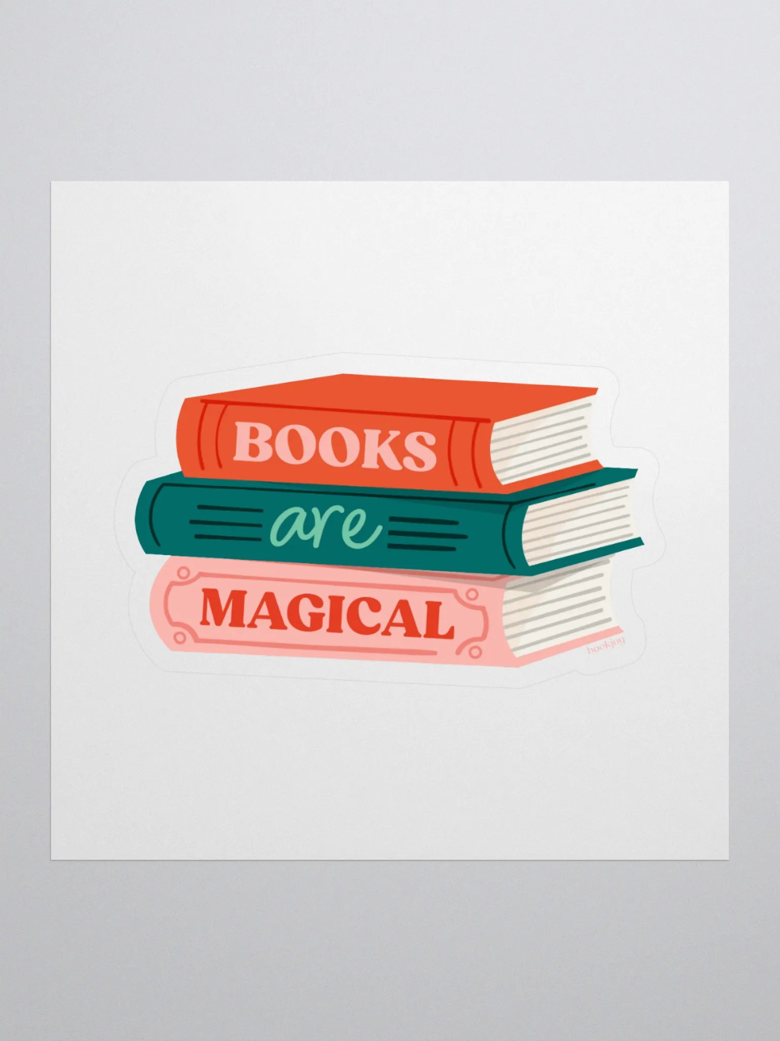 Books Are Magical Sticker product image (1)