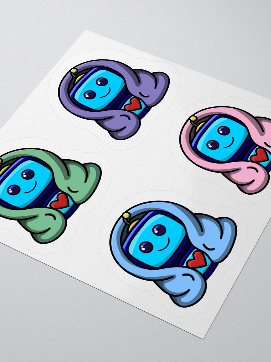 KuluCozy Quad Color Sticker Sheet product image (3)