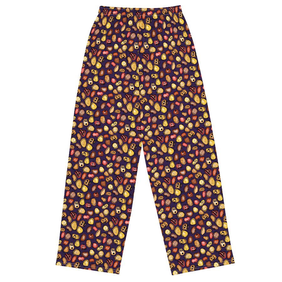 Unisex Wide Leg Pants - Gourdgeous II - Yellow product image (2)