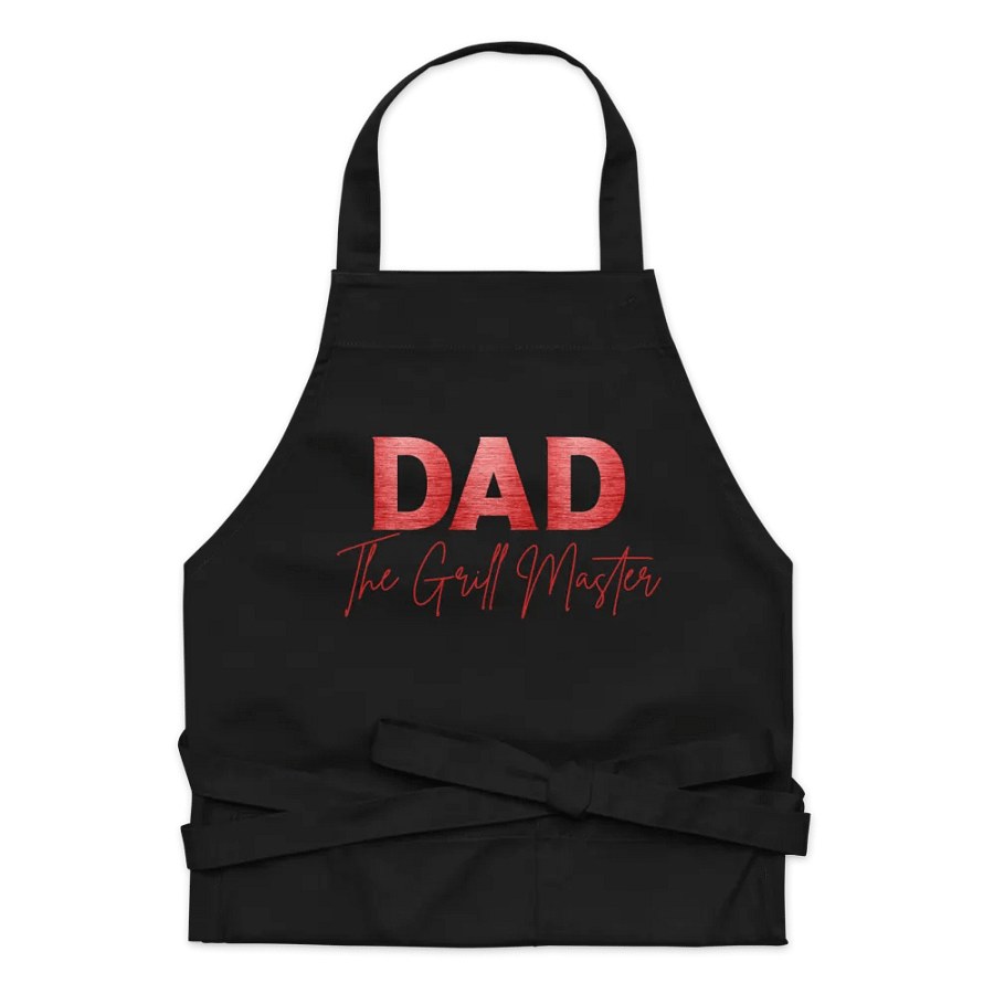 DAD The Grill Master- Apron Red product image (7)